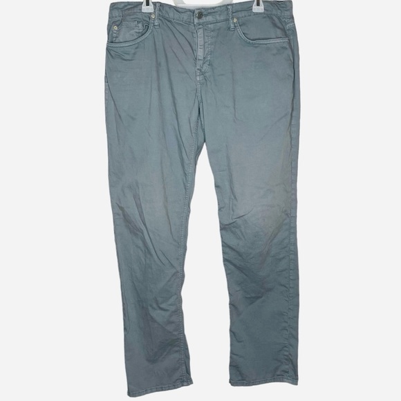 Joes Jeans Slim Fit Chinos Icy Blue Gray Mens Size 34 - Picture 2 of 8